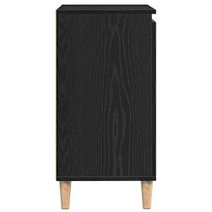 Servírovací skříň Černý dub 60 x 35 x 70 cm kompozitní dřevo - obrázek 8