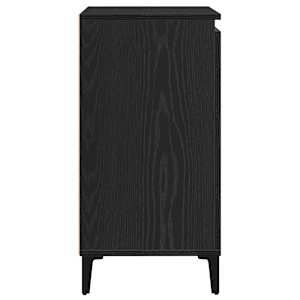 Servírovací skříň Černý dub 60 x 35 x 70 cm kompozitní dřevo - obrázek 7