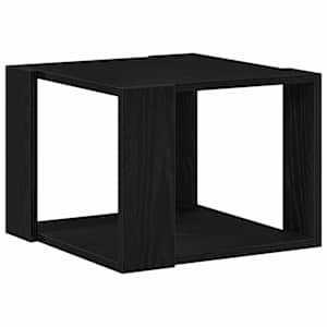 Konferenční stolek Černý dub 40 x 40 x 30 cm kompozitní dřevo - obrázek 5