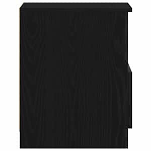 Noční skříňka 2 pcs Černý dub 40 x 40 x 50 cm kompozitní dřevo - obrázek 9