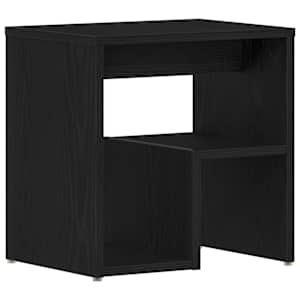 Noční skříňka 2 pcs Černý dub 40 x 30 x 40 cm kompozitní dřevo - obrázek 5