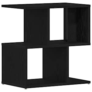 Noční skříňka 2 pcs Černý dub 50 x 30 x 51,5 cm - obrázek 6