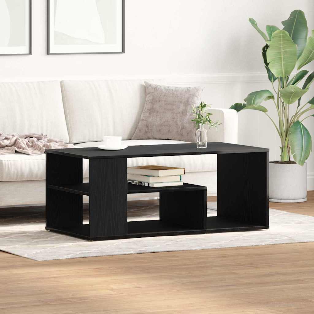 Масичка за кафе Черен дъб 100x50x40 см Инженерна дървесина