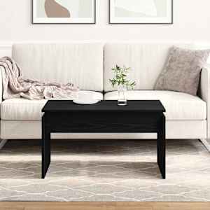 Klubska miza Črna Orehovina 68 x 50 x 38 cm Konstruiran les