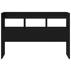 Servírovací skříň Černý dub 105 x 30 x 70 cm kompozitní dřevo - obrázek 7
