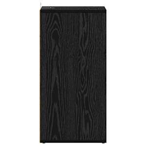 Skříň na obuv 2 pcs Černý dub 32 x 35 x 70 cm kompozitní dřevo - obrázek 7