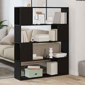 Sestava TV skříněk 100 x 24 x 124,5 cm Černý dub - obrázek 4