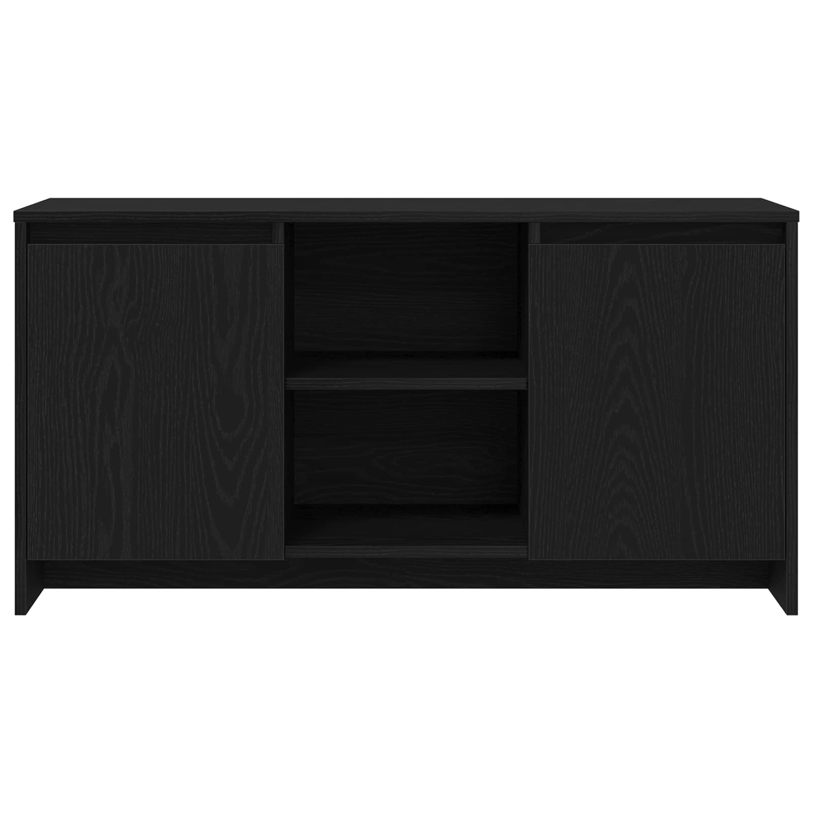 Televizní skříň Černý dub 102 x 37,5 x 52,5 cm kompozitní dřevo - obrázek 6