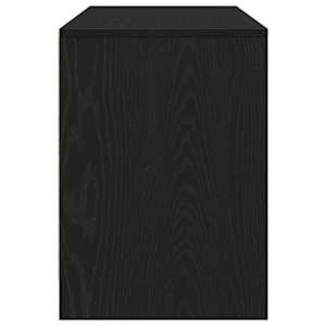 Televizní skříň Černý dub 102 x 37,5 x 52,5 cm kompozitní dřevo - obrázek 7