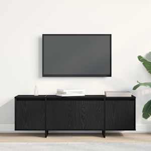 TV omarica Črna Orehovina 120 x 30 x 40,5 cm Konstruiran les