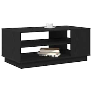 Konferenční stolek Černý dub 102 x 55 x 43 cm kompozitní dřevo - obrázek 3