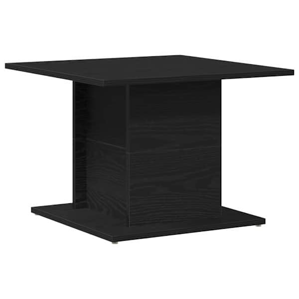 vidaXL Kohvilaud Must tamm 55,5 x 55,5 x 40 cm Tehispuit