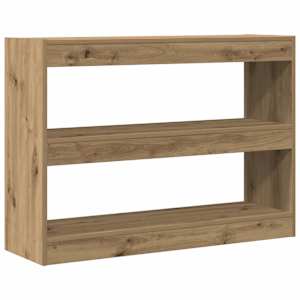 vidaXL Raamatukapp 2 tasandit 100 x 30 x 72 cm Tehispuit k&auml;sit&ouml;&ouml;tamm