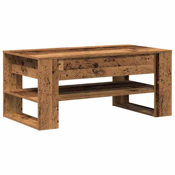 vidaXL Kohvilaud Vana puit 102 x 55 x 45 cm Tehispuit