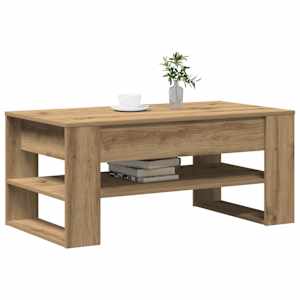 Konferenční stolek Artisanový dub 102 x 55 x 45 cm - obrázek 3