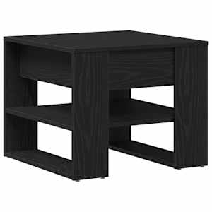 vidaXL Kohvilaud Must tamm 55,5 x 55 x 45 cm Tehispuit