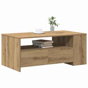 Konferenční stolek Artisanový dub 102 x 55 x 43,5 cm - obrázek 3