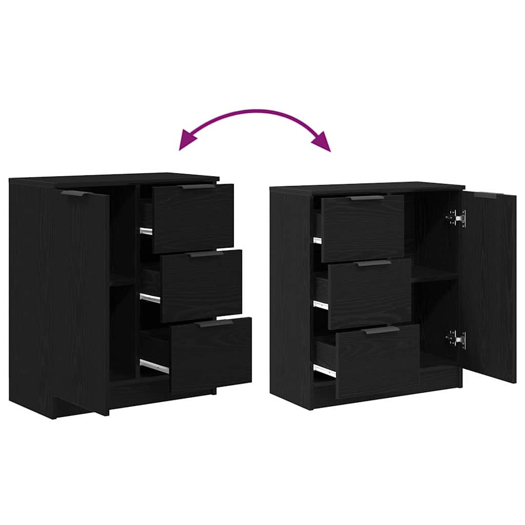 Aparador Armario Cajonera Mueble para Teléfono Madera Contrachapada vidaXL - Imagen 147 de 147