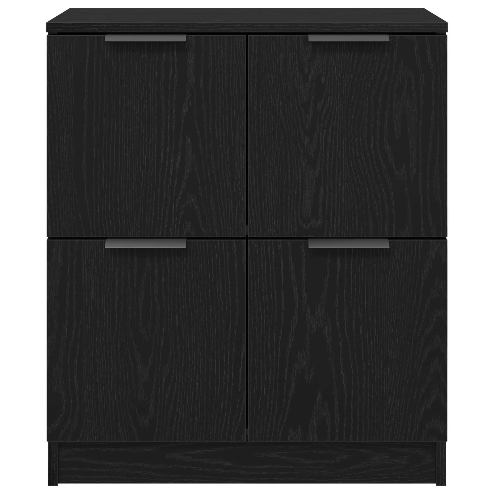 Servírovací skříň Černý dub 60 x 30 x 70 cm kompozitní dřevo - obrázek 6