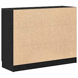 Servírovací skříň Černý dub 90,5 x 30 x 70 cm kompozitní dřevo - obrázek 8