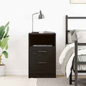 Nočna omarica Črna Orehovina 40 x 35 x 65 cm Konstruiran les