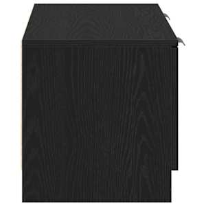 Televizní skříň Černý dub 102 x 32 x 35.5 cm kompozitní dřevo - obrázek 7