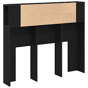 Čelo postele se skříňkou s čelo Černý dub 120 x 18.5 x 102.5 cm - obrázek 5