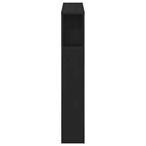 Čelo postele se skříňkou s čelo Černý dub 200 x 18,5 x 102,5 cm - obrázek 6
