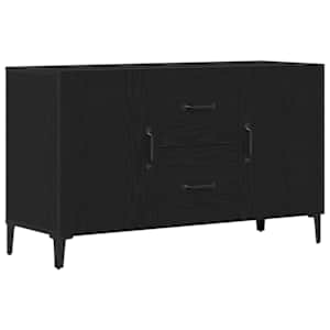 Servírovací skříň Černý dub 100 x 36 x 60 cm kompozitní dřevo - obrázek 2