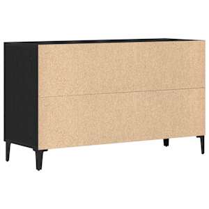 Servírovací skříň Černý dub 100 x 36 x 60 cm kompozitní dřevo - obrázek 6