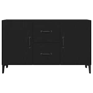 Servírovací skříň Černý dub 100 x 36 x 60 cm kompozitní dřevo - obrázek 7
