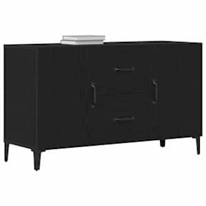 Servírovací skříň Černý dub 100 x 36 x 60 cm kompozitní dřevo - obrázek 3
