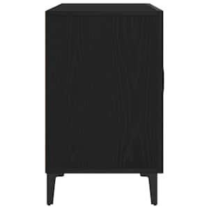 Servírovací skříň Černý dub 100 x 36 x 60 cm kompozitní dřevo - obrázek 8