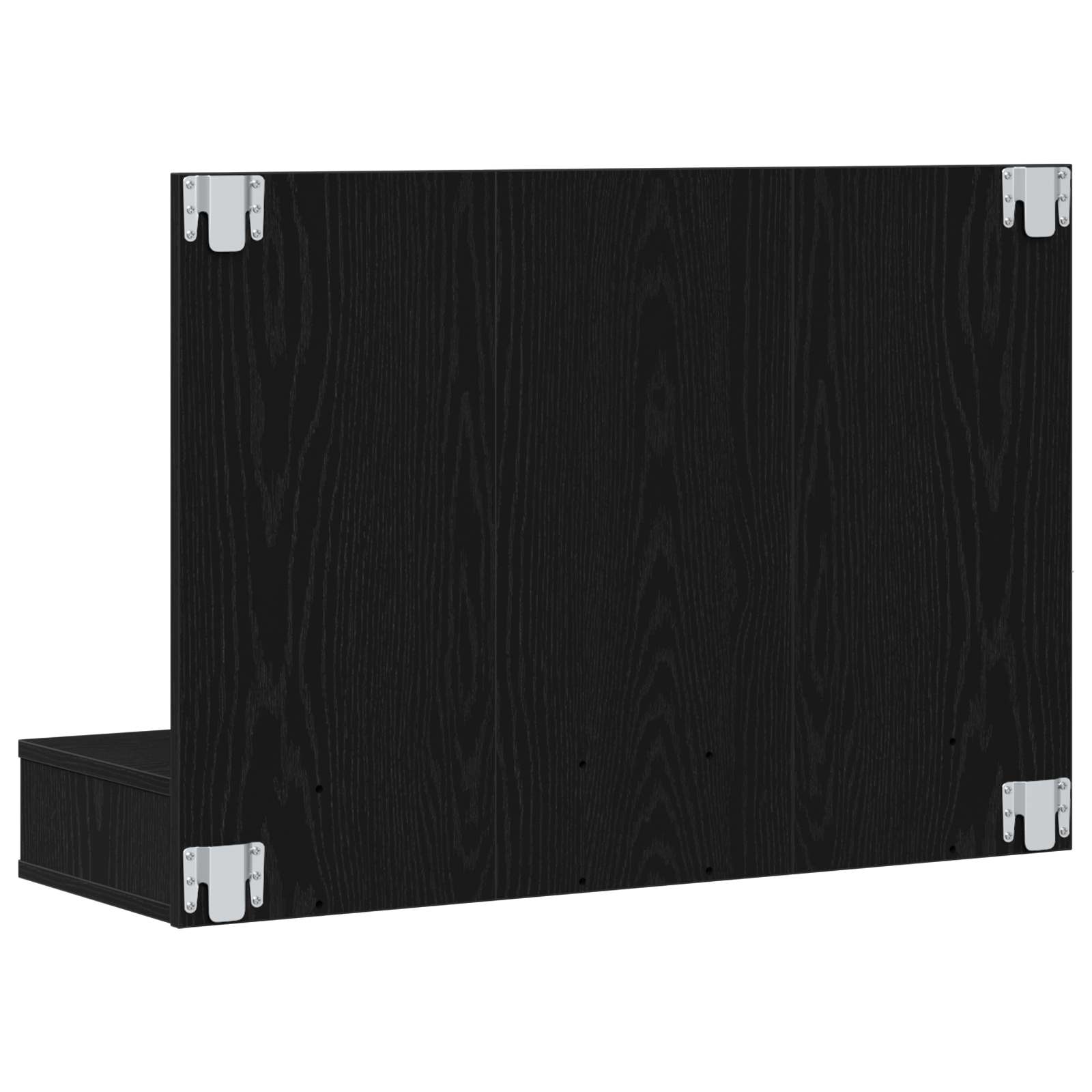 Zrcadlová skříň Černý dub 90 x 31,5 x 62 cm kompozitní dřevo - obrázek 8