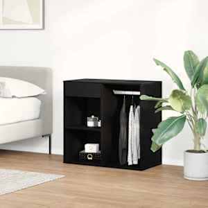 Kosmetický kabinet Černý dub 80 x 40 x 75 cm kompozitní dřevo - obrázek 1