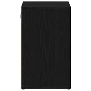 Skříň na obuv 2 ks 52 x 30 x 50,5 cm Kompozitní dřevo Černý dub - obrázek 7