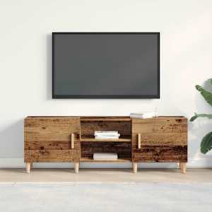Televizní skříň Staré dřevo 150 x 30 x 50 cm kompozitní dřevo - obrázek 4