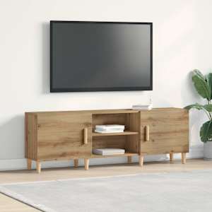 TV omarica artisan hrast 150 x 30 x 50 cm Konstruiran les