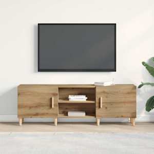 Televizní skříň 150 x 30 x 50 cm dub artisan kompozitní dřevo - obrázek 4