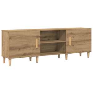 Televizní skříň 150 x 30 x 50 cm dub artisan kompozitní dřevo - obrázek 2