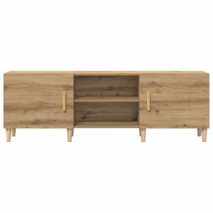 Televizní skříň 150 x 30 x 50 cm dub artisan kompozitní dřevo - obrázek 6