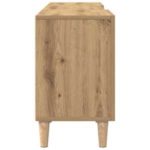 Televizní skříň 150 x 30 x 50 cm dub artisan kompozitní dřevo - obrázek 7
