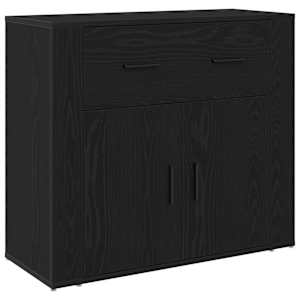 vidaXL K&otilde;ide Must tamm 80 x 33 x 70 cm Tehispuit