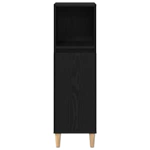 Koupelnový kabinet Černý dub 30 x 30 x 100 cm Kompozitní dřevo - obrázek 7