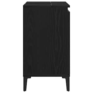 Skříňka pod umyvadlo Černý dub 58 x 33 x 60 cm kompozitní dřevo - obrázek 8