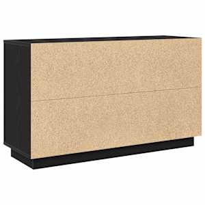 Servírovací skříň Černý dub 102 x 35 x 60 cm kompozitní dřevo - obrázek 8