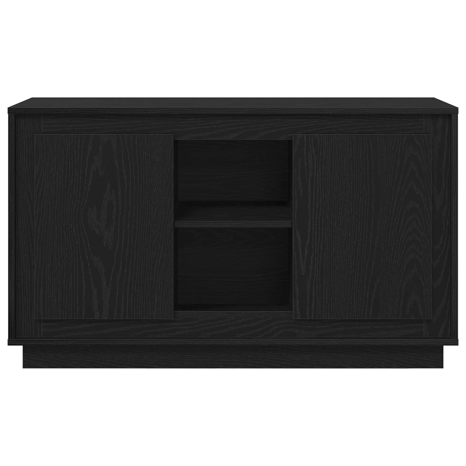 Servírovací skříň Černý dub 102 x 35 x 60 cm kompozitní dřevo - obrázek 6