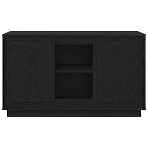 Servírovací skříň Černý dub 102 x 35 x 60 cm kompozitní dřevo - obrázek 6