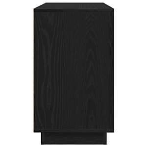 Servírovací skříň Černý dub 102 x 35 x 60 cm kompozitní dřevo - obrázek 7