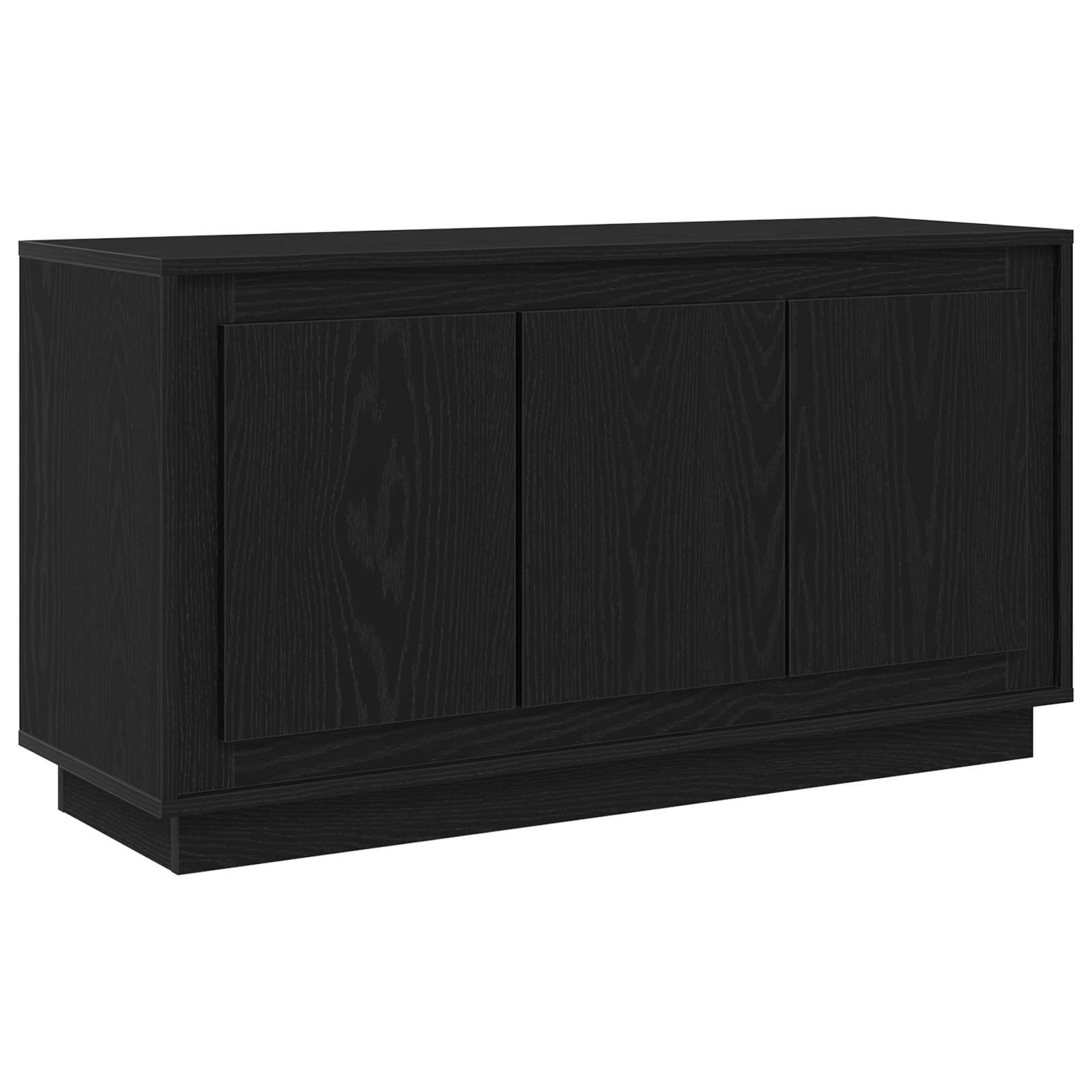 Servírovací skříň Černý dub 102 x 35 x 55 cm kompozitní dřevo - obrázek 2